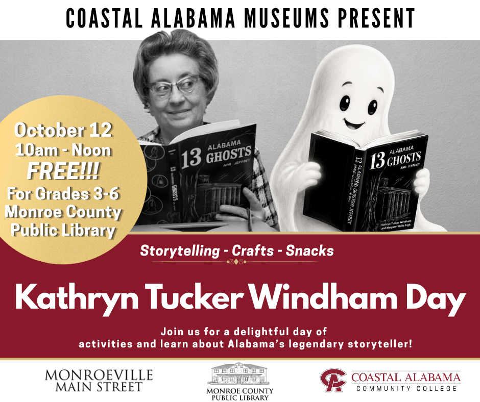 Event Image for Kathryn Tucker Windham Museum Comes to the Monroe County Public Library