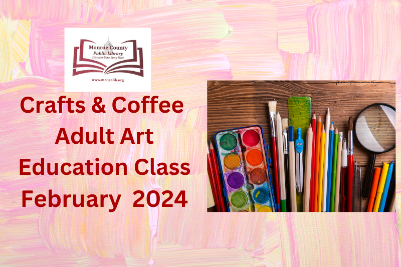 Event Image for February Crafts & Coffee Adult Art Education Class