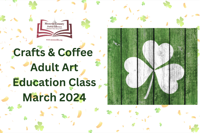 Event Image for March Crafts & Coffee Adult Art Education Class