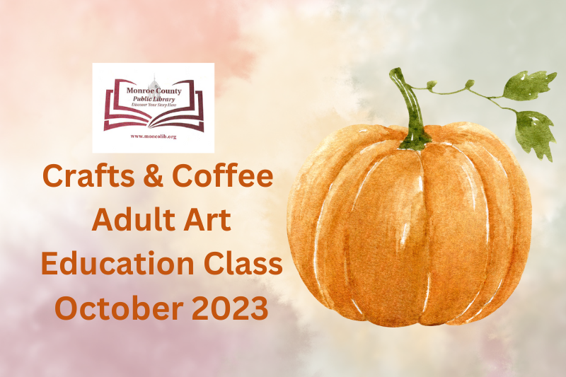 Event Image for October Coffee and Crafts at the Monroe County Public Library