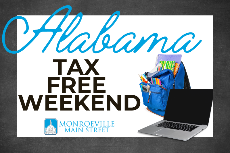 Event Image for Alabama Tax Free Weekend